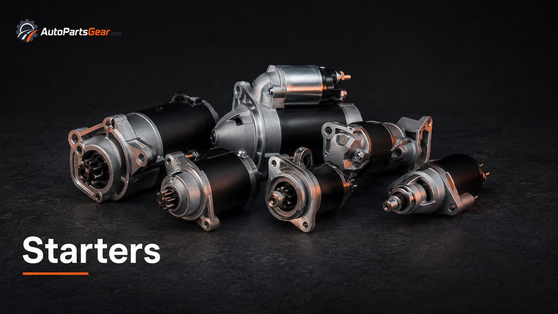 Automotive starter motors and solenoid assemblies