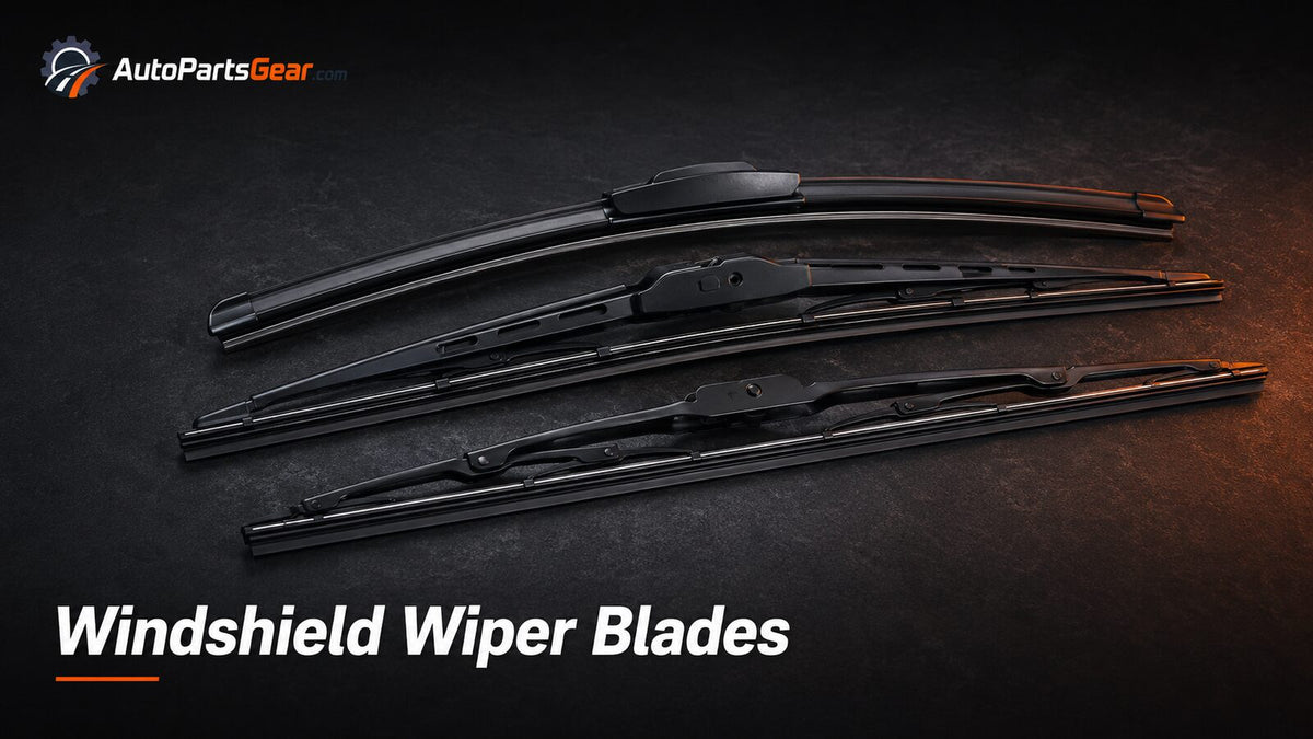 Beam, hybrid and conventional automotive windshield wiper blades