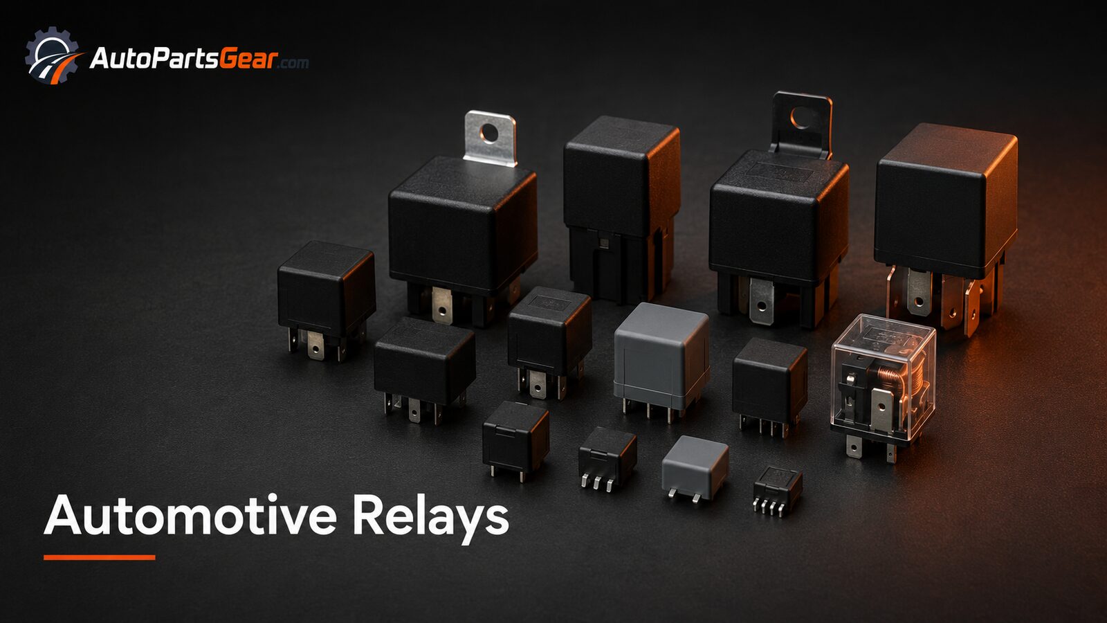 Automotive electrical relays in micro, mini and standard form factors