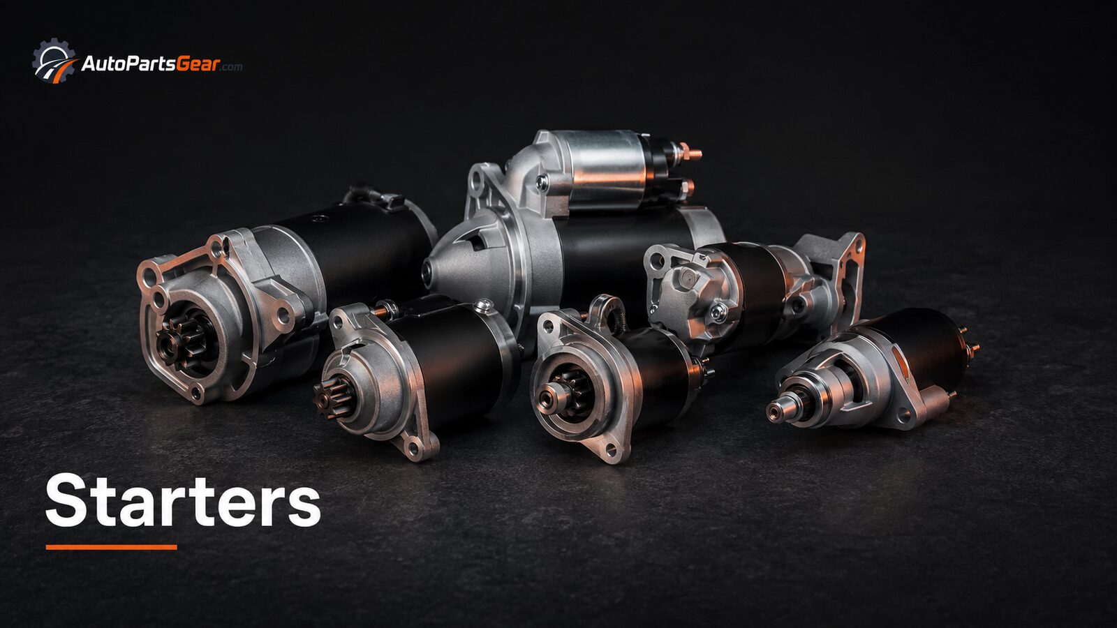 Automotive starter motors and solenoid assemblies