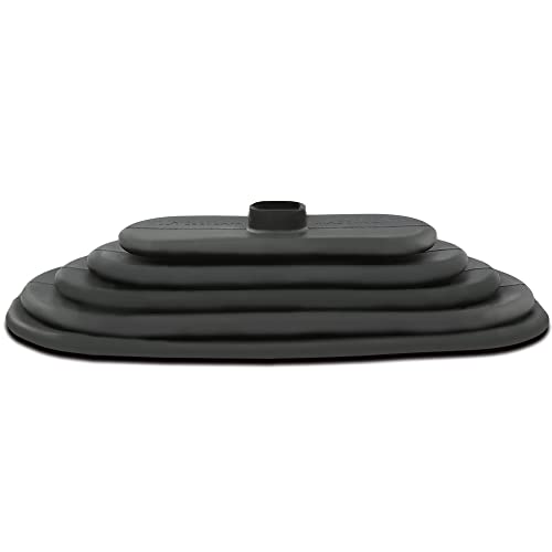 CROSSDESIGN Transfer Case Shift Boot Black Rubber