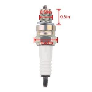 AloneGoer GY6 Racing Ignition Coil SSR 125 A7TC Spark Plug Wire for 50CC 150CC 110CC 125CC 80CC 90CC Moped Scooter ATV Go Kart Pit Dirt Bike Engine Motorcycle High Performance Parts