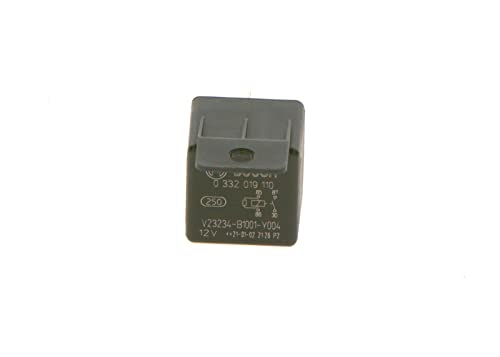 BOSCH 0332019110 Normal Open Mini Relay - 4 Pins, 12 V, 30 A - Single