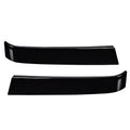 PIT66 Front Grille Trim Set Compatible with Chevy Silverado 2003-2007 Black