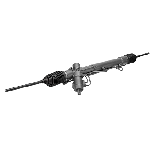 Detroit Axle - Rack and Pinion for 06-12 Chevy Malibu Pontiac G6 Saturn Aura, Complete Power Steering Rack and Pinion Assembly 2006 2007 2008 2009 2010 2011 2012 Replacement