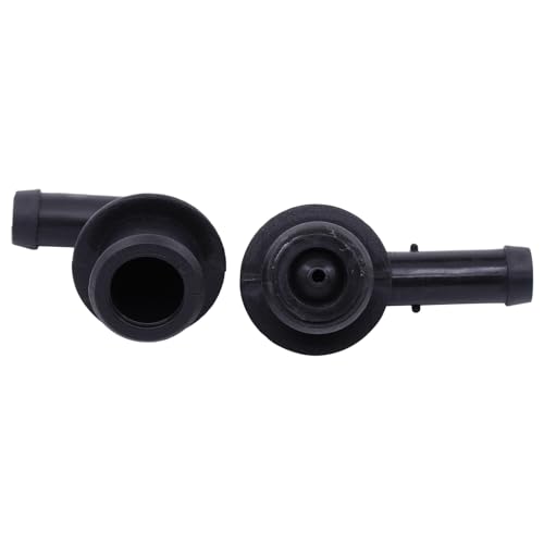 Crankcase Vent Tube Breather Hose and PCV CCV Vent Valve Elbows Grommet Kit