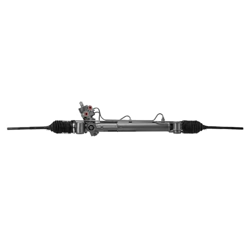 Detroit Axle - Rack and Pinion for 06-12 Chevy Malibu Pontiac G6 Saturn Aura, Complete Power Steering Rack and Pinion Assembly 2006 2007 2008 2009 2010 2011 2012 Replacement