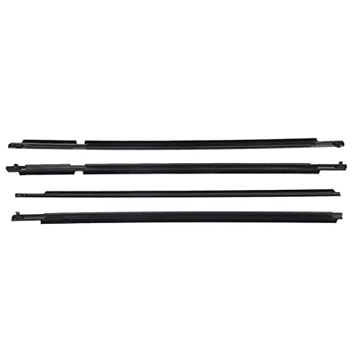 ANTUKO 4pcs Weatherstrip Window Seal Car Window Moulding Trim Replacement for 2006-2008 RAV4