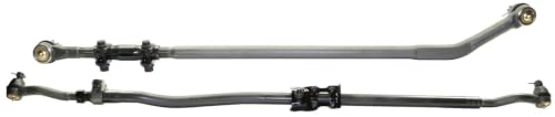MOOG Front Alignment Caster/Camber Kit - Jeep Wrangler Steering Assembly - Steering Rod Assembly with Tie Rod Ends Set for Precise Handling & Durability - For Jeep Wrangler