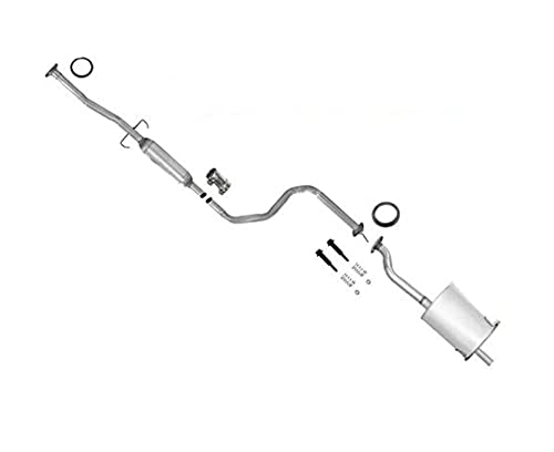 for 1992 1993 Honda Civic 1.5L DX 3DR HATCHBACK Muffler Resonator Exhaust System Replacement Parts For