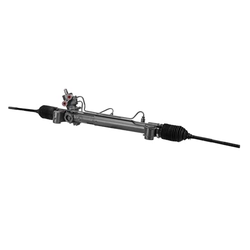 Detroit Axle - Rack and Pinion for 06-12 Chevy Malibu Pontiac G6 Saturn Aura, Complete Power Steering Rack and Pinion Assembly 2006 2007 2008 2009 2010 2011 2012 Replacement