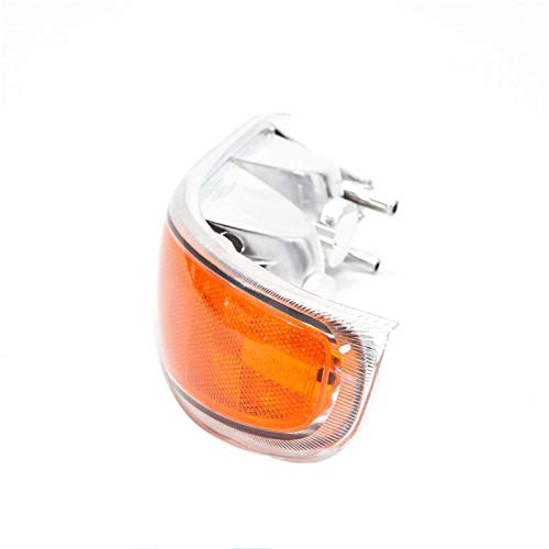 N&P Front Parking Light Turn Signal Lamp Assembly Set for 99-02 Silverado 00-06 Tahoe & Suburban Pickup Truck Chrome