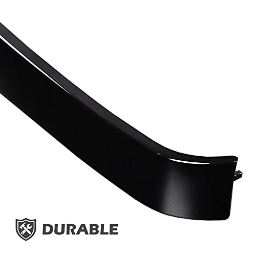 PIT66 Front Grille Trim Set Compatible with Chevy Silverado 2003-2007 Black