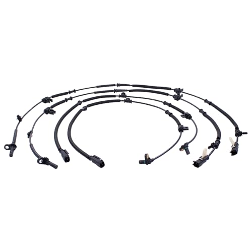 NewYall Front Rear Left Right ABS Wheel Speed Sensor for Ford F150 11-14