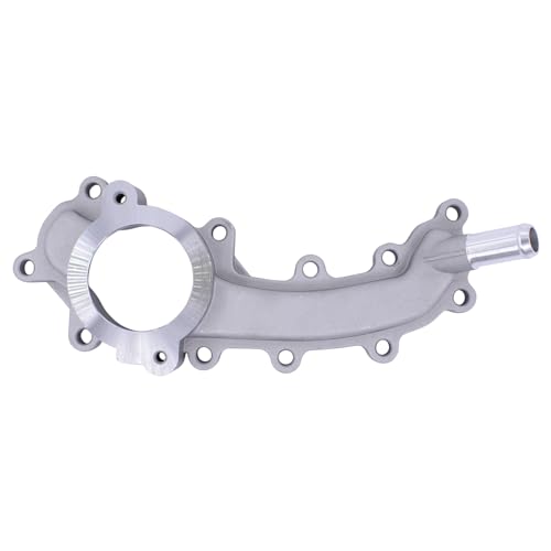 Upgrade Aluminum Thermostat Housing Crossover Coolant Water Outlet w/Gasket