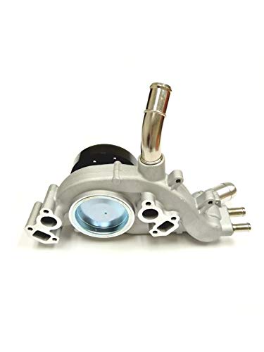OAW G7341B Water Pump w/Thermostat - Chevrolet/GMC (4.8L 5.3L 6.0L V8) - Silverado Express Tahoe Suburban Envoy Sierra Yukon Buick Rainier Cadillac Escalade (1999-2006)
