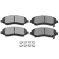 SCITOO Ceramic Pads, Front Brake Pads Brakes Kits fit for Chrysler Town & Country,for Dodge Grand Caravan,Journey,Nitro,for Jeep Liberty,Wrangler,Wrangler JK,for Ram C/V,09-14 for VW for Routan