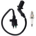 AloneGoer GY6 Racing Ignition Coil SSR 125 A7TC Spark Plug Wire for 50CC 150CC 110CC 125CC 80CC 90CC Moped Scooter ATV Go Kart Pit Dirt Bike Engine Motorcycle High Performance Parts