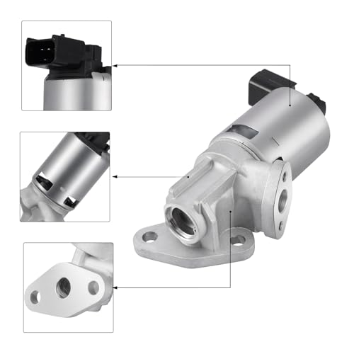 AULINK 911-203 EGV823 EGR Valve (3.3L 3.8L) For Chrysler 2004-2007 Voyager,2005-2006 Pacifica,2005-2007 Town & Country,for Dodge 2005-2007 Caravan Grand Caravan 4861662AA V6