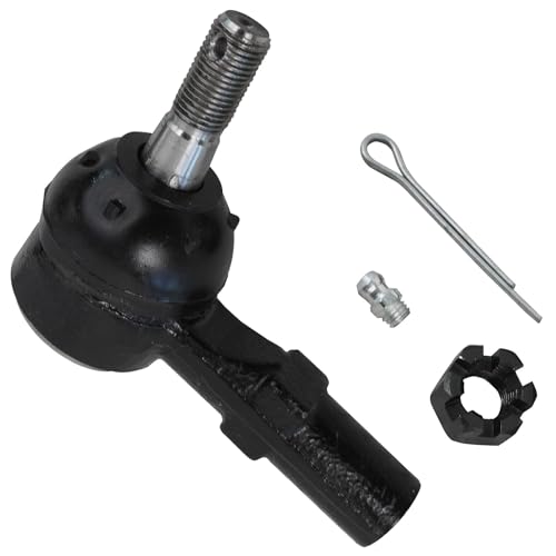 Detroit Axle - FWD Front Rack & Pinion Kit for 03-08 Pontiac Vibe Matrix, Power Steering Rack and Pinion Assembly Outer Tie Rod Ends 2003 2004 2005 2006 2007 2008 Replacement