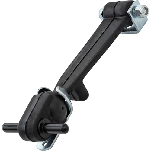Buyers Products WJ208 Truck and Trailer Rubber Hood Latch, 7-7/8 Inch Heavy-Duty Rubber Hood Catch, Includes Brackets & Pin w/Bumper, Great For Battery Boxes & Tool Cabinets