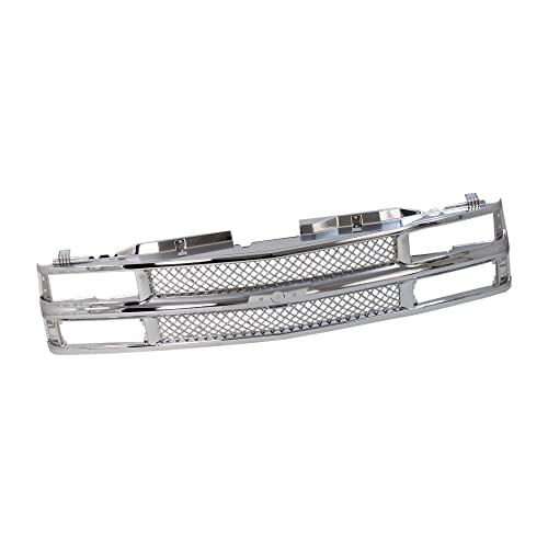 Garage-Pro Grille Assembly Compatible with Chevrolet C1500 1994-1999 Chrome
