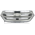 For 2015 2016 2017 2018 Ford Edge Sport Front Upper Bumper Grill Grille Chrome
