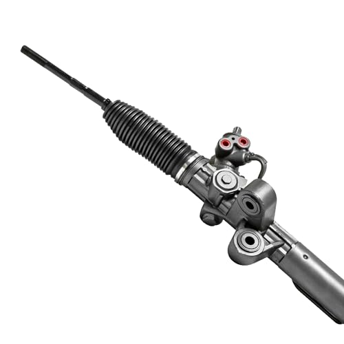Detroit Axle - Rack and Pinion for Chevy Traverse GMC Acadia Buick Enclave Saturn Outlook Complete Power Steering Rack and Pinion Assembly [with Sensor] Replacement