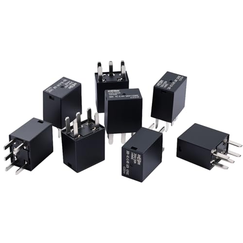 nqnqvl 8 Pack Automotive Relay 301-1C-C-R1-U01 12VDC 5-PIN Compatible with Automotive in Power.