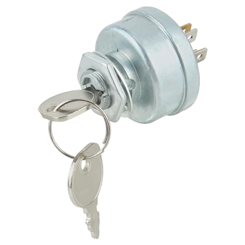 CARBBIA Ignition Switch with Key 158913 Compatible with Hustler Raptor