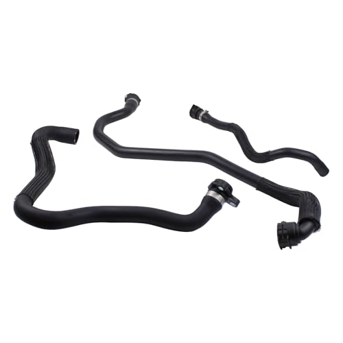 DriveFix Radiator Coolant Upper Lower Overflow Hose Thermostat to Cylinder Head Pipe for BMW X3 3.0 2007-2010