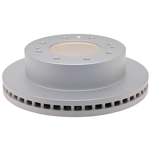 ACDelco Silver Coated Front Brake Rotor 18A2804AC | GM 19327446 Brake Rotors for Select Chevy Silverado, Chevrolet Suburban, GMC Sierra and more