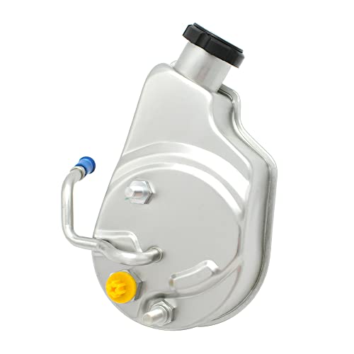 UGFC Power Steering Pump 20-8740 with Reservoir Compatible with 1999-2013 Chevrolet Silverado 1500, Suburban,2007-2014 GMC Yukon,Sierra,2007-2014 Cadillac Escalade ESV EXT,08-09 Hummer