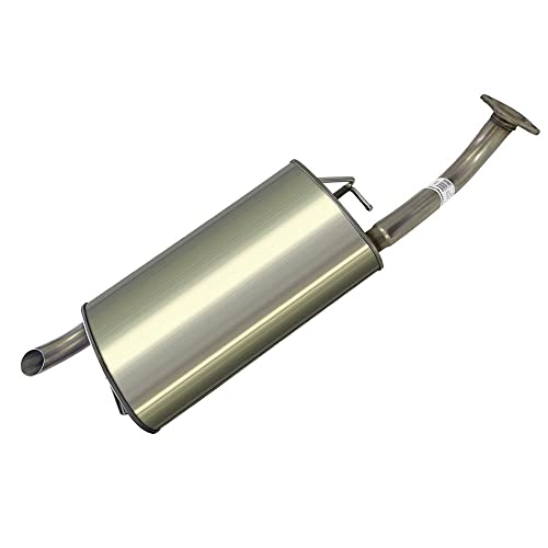 Resonator Pipe, Muffler Exhaust System Kit fits 2005-2008 Toyota Corolla 1.8L | Stainless Steel | Northeastern Exhaust | Free Gasket, Clamp and Spring Bolt kit