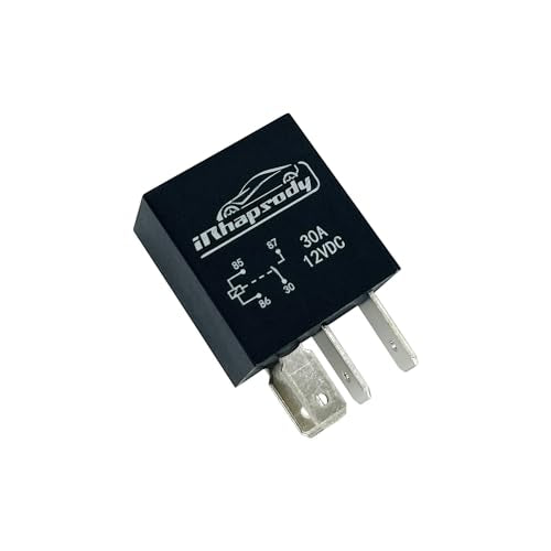 irhapsody 12vdc 30amp 4-pin Spst Multi-Purpose Starter Relay, Automotive Replacement Relays