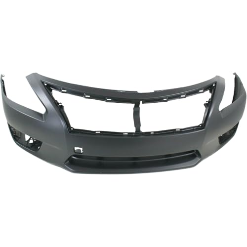 FitParts Compatible with Front Bumper Cover Fascia 2013 2014 2015 Nissan Altima SL S SV 13-15. New Primed With Fog Light Holes. NI1000285 620223TA0H