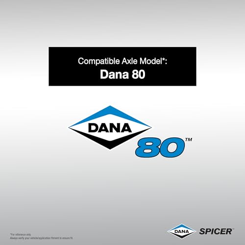 Spicer 10023537 Differential Cover (Dana 80), 1 Pack