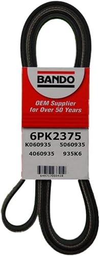 Bando USA 6PK2375 OEM Quality Serpentine Belt