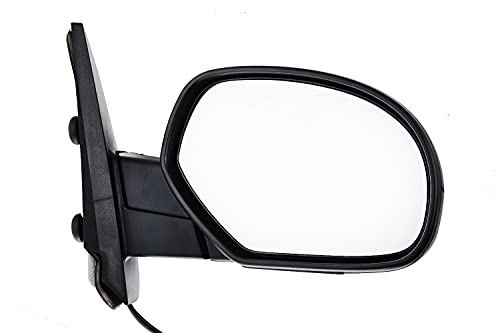 ZAPOSTS Rearview mirror Replacement Fit for 2007-2013 for Chevy Silverado 1500 2500 HD 3500 HD for GMC Sierra 1500 2500 for GMC Yukon/Yukon XL 1500 Power Heated Manual Fold Right Side View Mirror