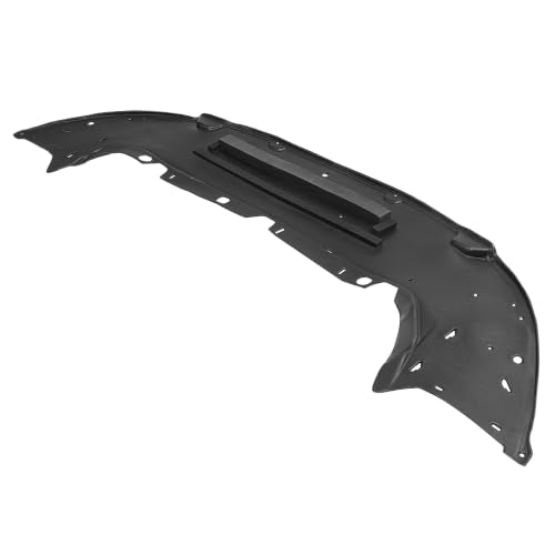 ALMULOO Black Engine Splash Shield Compatible with 2013-2018 Ford C-Max Hybrid Replacement for FO1228131 DM5Z17757A Plastic(PE)
