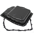 AUCERAMIC 6L80 Transmission Oil Pan with Drain Plug & Gasket Fit for Chevrolet Silverado 1500 Tahoe Suburban Escalade, GMC Sierra 1500 Yukon XL, Hummer H2 2006-2019 Replaces# 265-582 24222657 24224781
