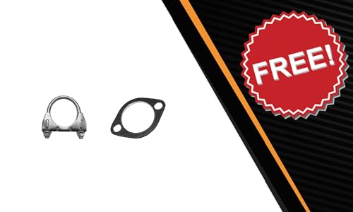 Northeastern Exhaust | Stainless Steel Front Flex Exhaust Y-Pipe Compatible for Ford Explorer 2011-2019 3.5L | Free Gasket and Clamp Included | Automotive Replacement Part