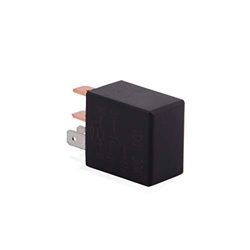 EHDIS 5 Pin Relay 12V 30A SPDT Multi-Purpose Relay Heavy Duty Standard Relay Kit Pack of 2 Model JD1914-12V-30A