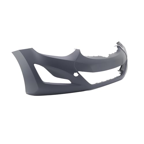 FitParts Compatible With Front Bumper Cover 2014-2016 Hyundai Elantra GLS GL L Limited SE Sport Value Edition Sedan 14-16. New, Primed and Ready for Paint. With Fog Light Holes. HY1000204 865113X800