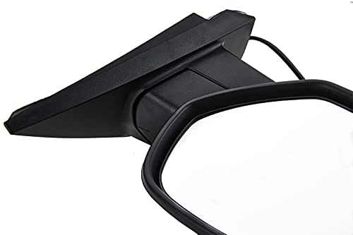 ZAPOSTS Side View Mirror Replacement Fit for 07-13 for Chevy Silverado 1500 2500 HD 3500 HD for GMC Sierra 1500 2500 for GMC Yukon/Yukon XL 1500 Power Heated Manual Folding Driver Side Mirror.