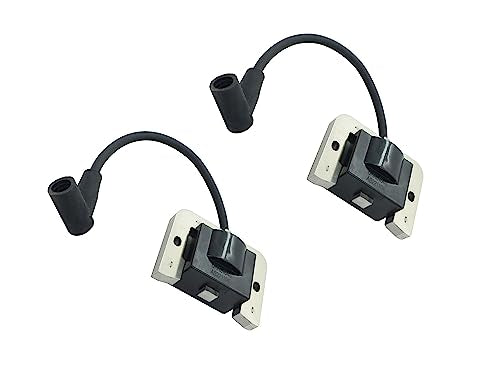 2 PACK 24 584 01-S kh-24 584 201-S Ignition Coils Module for Kohler CH20 CV18 CH18 CV20 CV23 CH22 Command Pro Twin Cylinder Engine with Spark Plug Replace kh-24-584-201-S 24 584 45-S