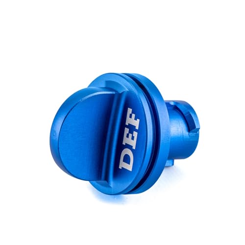 ROMELACK Magnetic Billet Aluminum Diesel Fuel Cap & DEF Caps Compatible with Dodge Ram 1500 2500 3500 2019-2023