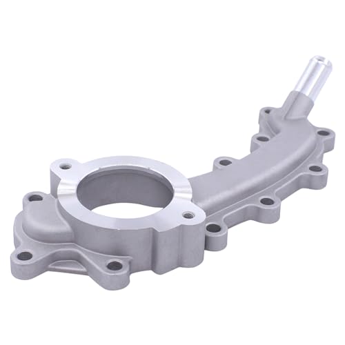 Upgrade Aluminum Thermostat Housing Crossover Coolant Water Outlet w/Gasket
