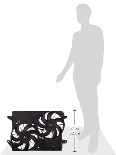 Dorman 620-039 Engine Cooling Fan Assembly Compatible with Select Chrysler / Dodge Models