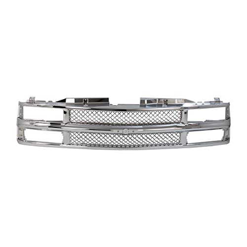 Garage-Pro Grille Assembly Compatible with Chevrolet C1500 1994-1999 Chrome